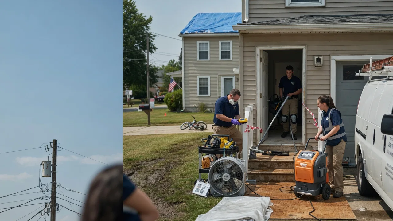 Water Damage Repair in Urania, LA near me